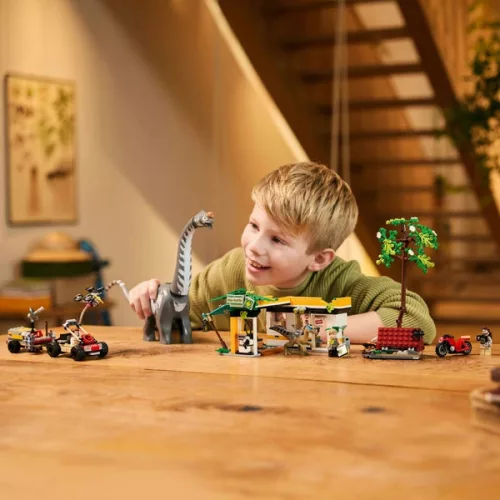 LEGO Jurassic World Raptor és Titanosaurus: Nagyszerű nyom 76973