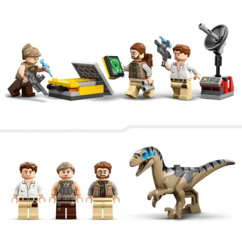 LEGO Jurassic World Raptor és Titanosaurus: Nagyszerű nyom 76973
