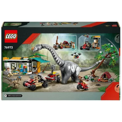 LEGO Jurassic World Raptor és Titanosaurus: Nagyszerű nyom 76973