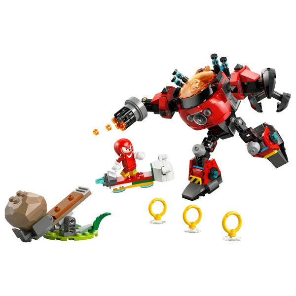 LEGO Sonic the Hedgehog Knuckles Dr. Eggman tojászúzó robotja ellen 77005 – alternatív kép 2