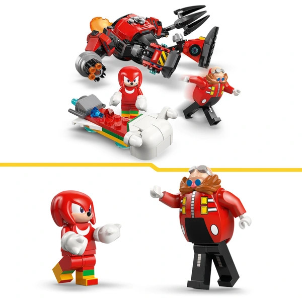 LEGO Sonic the Hedgehog Knuckles Dr. Eggman tojászúzó robotja ellen 77005 – alternatív kép 3