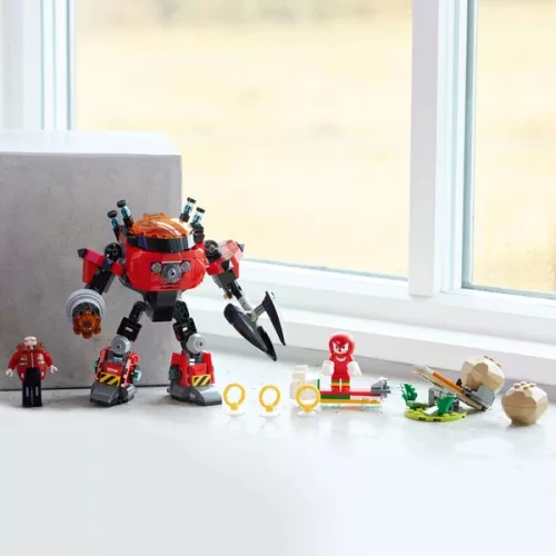 LEGO Sonic the Hedgehog Knuckles Dr. Eggman tojászúzó robotja ellen 77005
