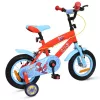 12 colos gyerekbicikli Marvel Spidey pótkerekekkel, piros/kék