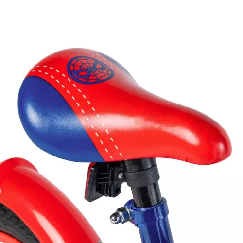 14 colos Spider-Man gyerekkerékpár kiegészítő kerekekkel, kék/piros
