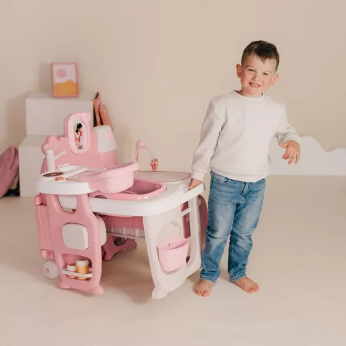 Smoby Baby Nurse babajátszó központ tartozékokkal
