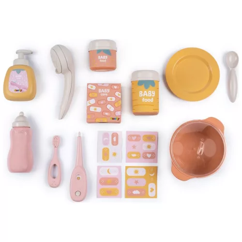Smoby Baby Nurse babajátszó központ tartozékokkal
