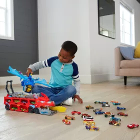 Hot Wheels City Ultimate 2-in-1 sárkány szállító