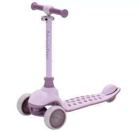 iSporter Deluxe összecsukható roller LED kerekekkel, lila, 3–5 év, Többszínű