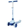 iSporter Deluxe összecsukható roller LED kerekekkel, világoskék, 3–5 év, Többszínű
