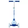 iSporter Deluxe összecsukható roller LED kerekekkel, világoskék, 3–5 év, Többszínű