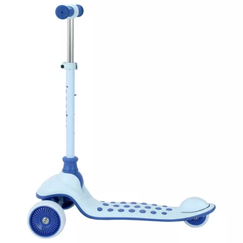 iSporter Deluxe összecsukható roller LED kerekekkel, világoskék, 3–5 év, Többszínű