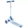 iSporter Deluxe összecsukható roller LED kerekekkel, világoskék, 3–5 év, Többszínű