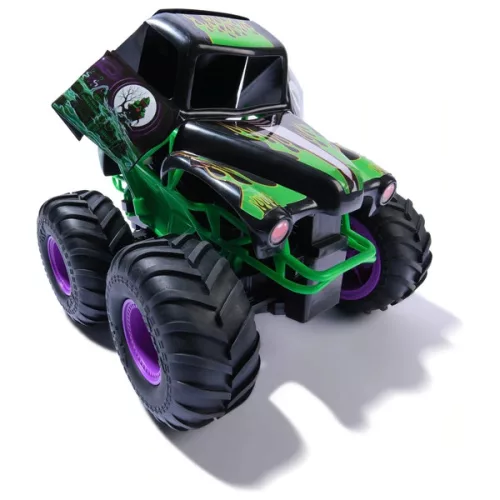 Monster Jam távirányítós autó Smash & Bash RC Grave Digger 1:15, 3–5 év, Többszínű