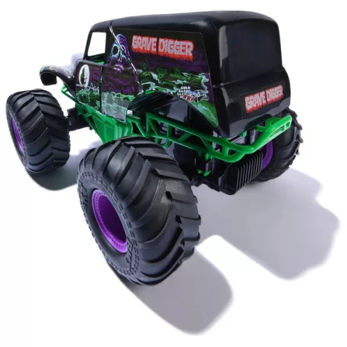 Monster Jam távirányítós autó Smash & Bash RC Grave Digger 1:15, 3–5 év, Többszínű