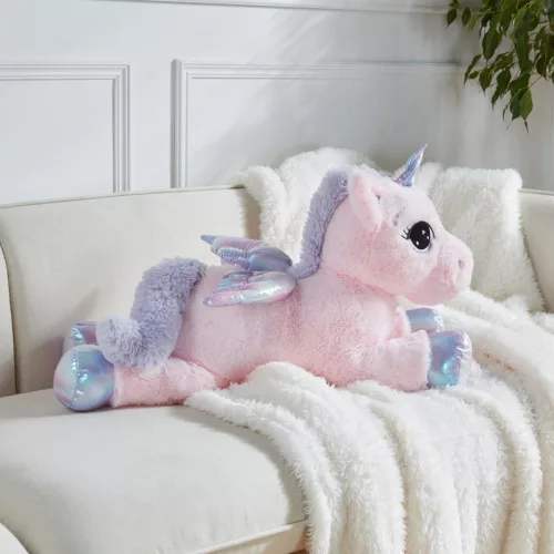 Millie unikornis plüss, 60 cm, rózsaszín