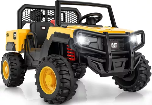 CAT UTV 2 személyes elektromos autó gyerekeknek 10,8 V-os lítium akkumulátorral, 3–5 év, Többszínű