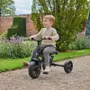 QPlay Comfo Max 6 az 1-ben háromkerekű és babakocsi kormányrúddal és tetővel, bézs