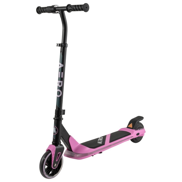 Aero G6 E-Scooter 21.6V elektromos roller fekete/rózsaszín – alternatív kép 1