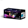 Rahmory Cosmic Tri-Scooter gyerek roller LED kerekekkel, fekete, 3–5 év, Többszínű