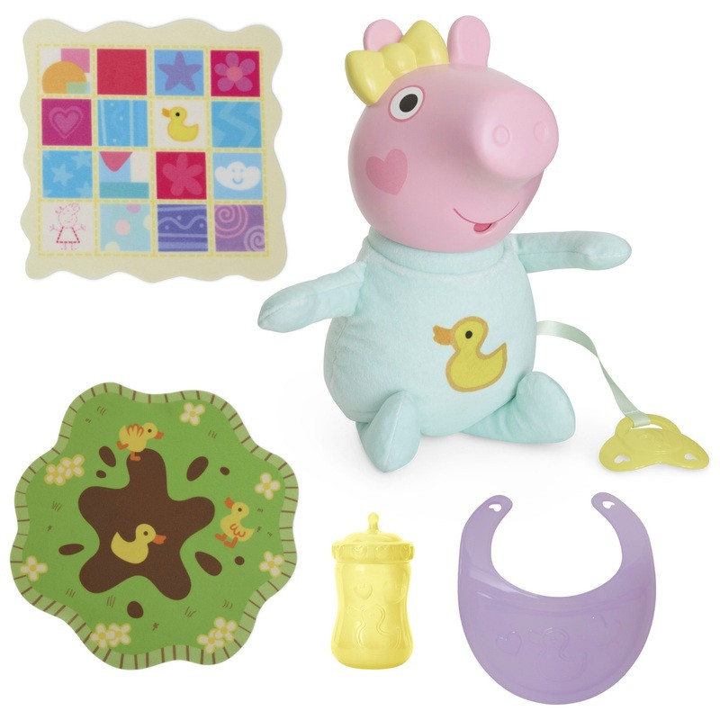 Peppa malac Peppa malac interaktív Evie baba, 28 cm, alternatív kép 6
