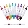 Crafty Co. Dual Tip profi akril marker szett, 80 db