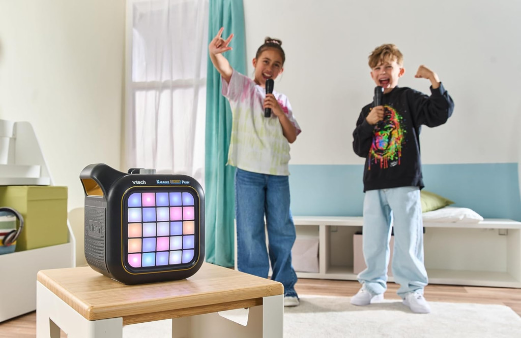 VTech® Világító Karaoke Party – 2 mikrofonos szett – alternatív kép 4