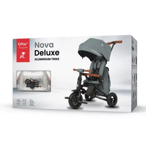 QPlay Nova Deluxe 8-in-1 Trike blau