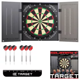Cél darts tábla szekrényben darts-szal, 3–5 év, Többszínű