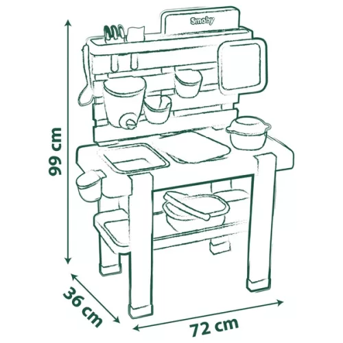 Smoby Life sárkonyha