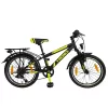 20 colos gyermek kerékpár Urban Tronix StVZO fekete/sárga