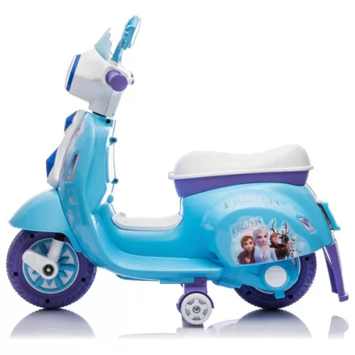 Gyerek roller Disney Jégvarázs 7,2 V-os lítium akkumulátorral és pótkerekekkel
