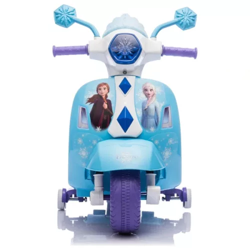 Gyerek roller Disney Jégvarázs 7,2 V-os lítium akkumulátorral és pótkerekekkel