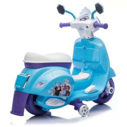 Gyerek roller Disney Jégvarázs 7,2 V-os lítium akkumulátorral és pótkerekekkel