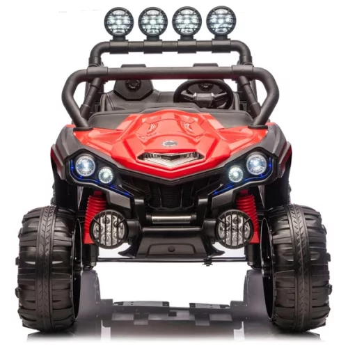Terepjáró UTV elektromos autó gyerekeknek 21,6 V-os lítium akkumulátorral, fénnyel és hanggal