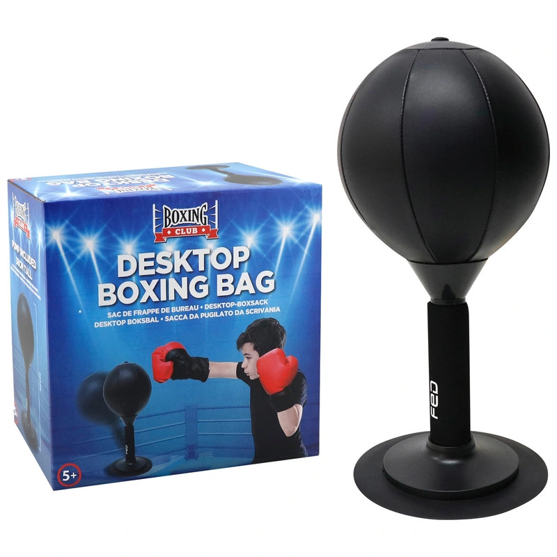 Boxing Club álló bokszzsák gyerekeknek, fekete – fő nézet