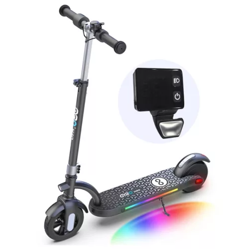 GYRO Elektromos Roller H40 LED 180W 21.6V fekete, 3–5 év, Többszínű
