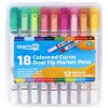 Crafty Co. 2 az 1-ben tollak fineliner heggyel és mintázó görgővel, 18 db