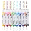 Crafty Co. 2 az 1-ben tollak fineliner heggyel és mintázó görgővel, 18 db