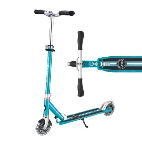 Globber Roller FLOW ELEMENT LIGHTS Gyerek Roller LED Kerekekkel Aqua Blue, 3–5 év, Többszínű