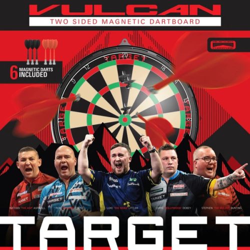 Target Vulcan mágneses darts tábla dartsokkal