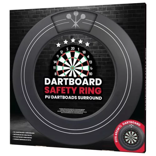 PUR védőgumi gyűrű 45 cm-es darts táblához, 3–5 év, Többszínű