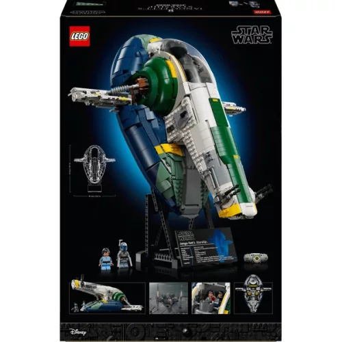 LEGO Star Wars Jango Fett Tűzszóró-osztályú űrhajója 75409