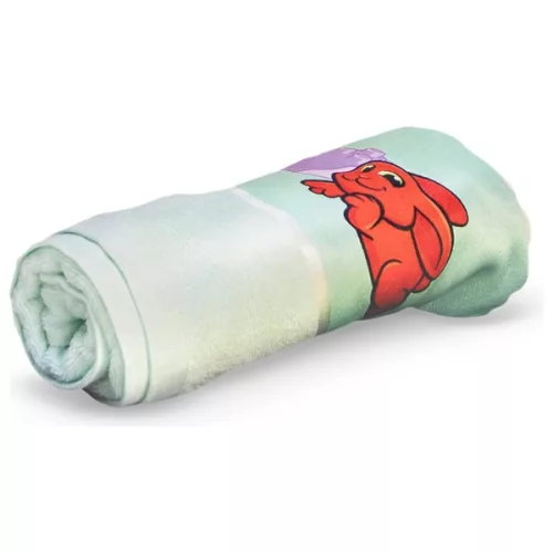 LEGO DUPLO baba törölköző mentazöld 82x82 cm 8282