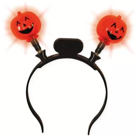 Villogó tökös hajpánt, halloweeni kiegészítő