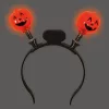 Villogó tökös hajpánt, halloweeni kiegészítő