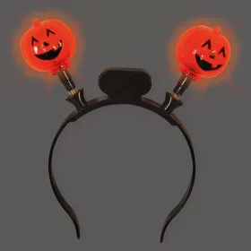 Villogó tökös hajpánt, halloweeni kiegészítő