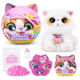   Pets Alive Smitten Kitten interaktív plüsscica, 2. sorozat (többféle)