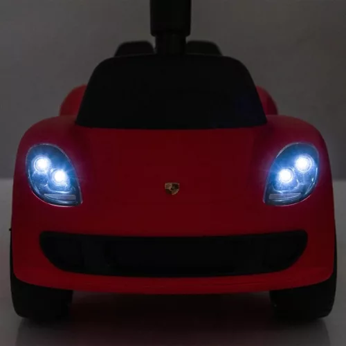 Porsche kisautó fény- és hangeffektekkel, piros