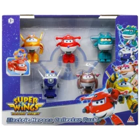 Super Wings Transform-a-Bots figura szett, 5 darabos