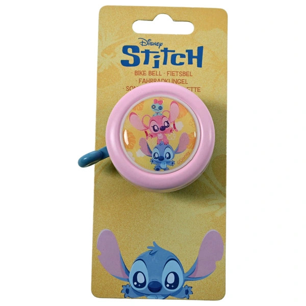 Disney Stitch rózsaszín biciklicsengő – alternatív kép 1